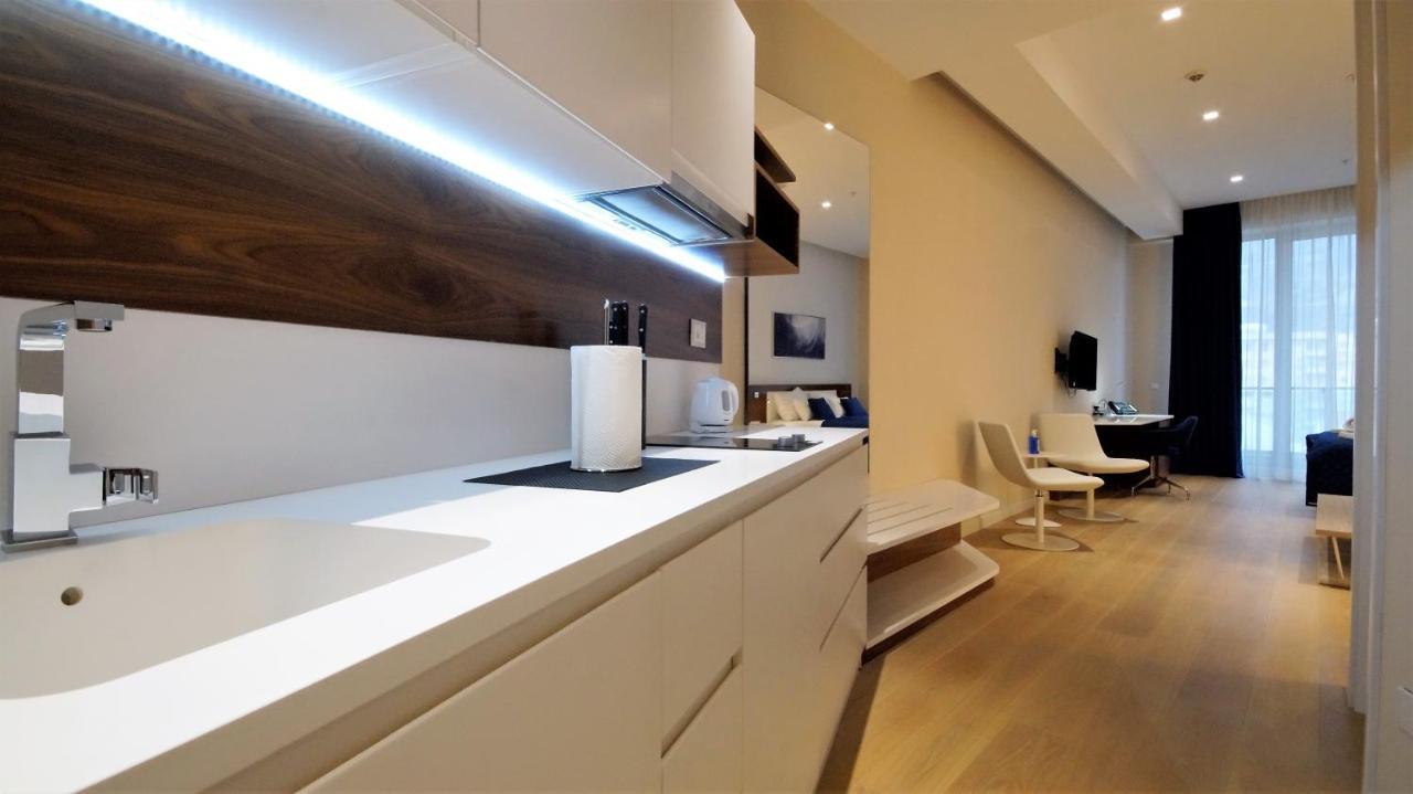 Condo Studio Plaza Budva Bagian luar foto